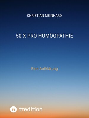 cover image of 50 x pro Homöopathie